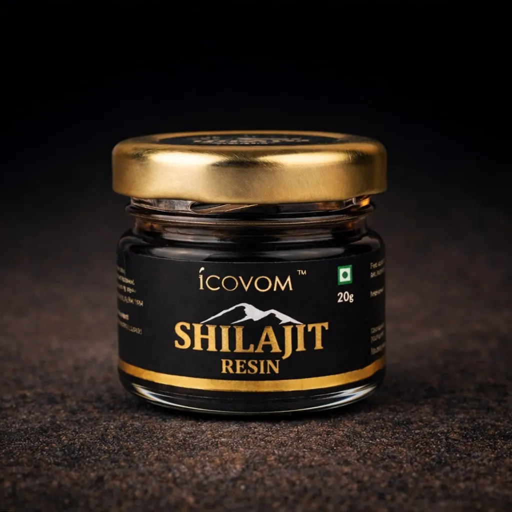 Icovom Pure Himalayan Shilajit Resin